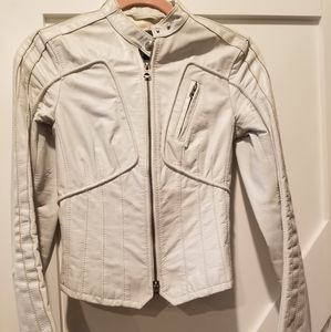 Armani Exchange leather jacket